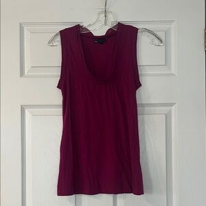 GAP Burgundy Sleeveless Top